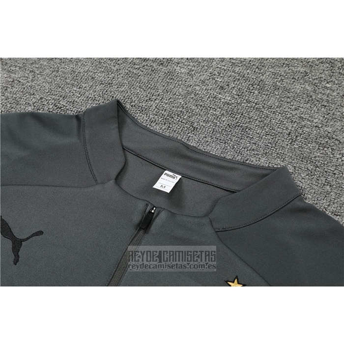 Chandal de Sudadera del Borussia Dortmund 2022-2023 Gris